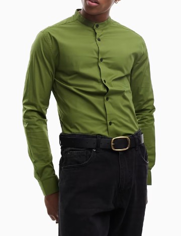 Camasa ASOS, verde