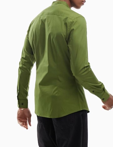 Camasa ASOS, verde