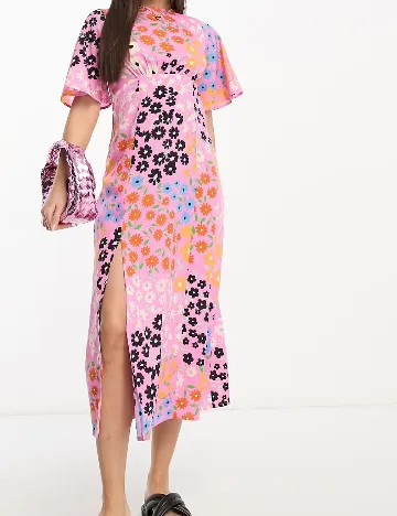Rochie medie Influence, floral print Floral print