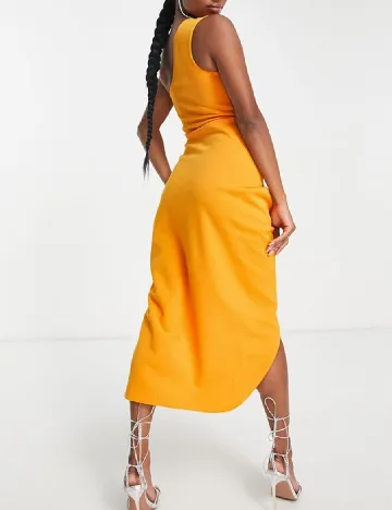 Rochie medie ASOS, portocaliu Portocaliu