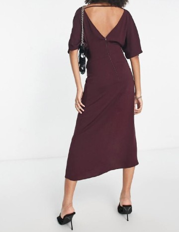 Rochie medie ASOS, visiniu
