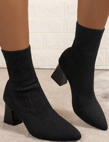 Botine SHEIN, negru Negru