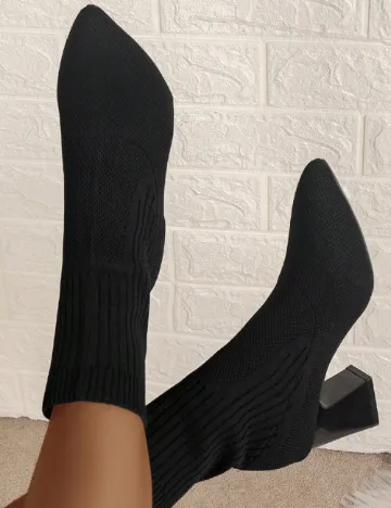 Botine SHEIN, negru Negru