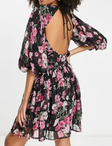 Rochie scurta ASOS, floral print Floral print
