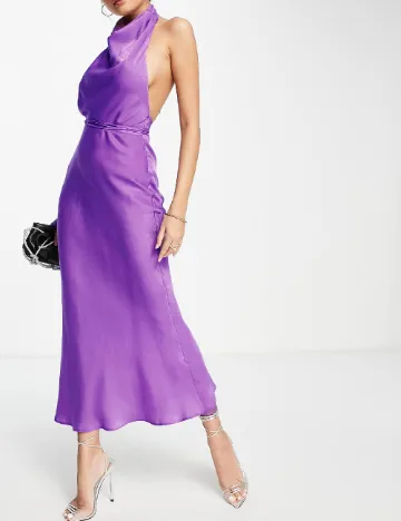 Rochie lunga ASOS, mov Mov