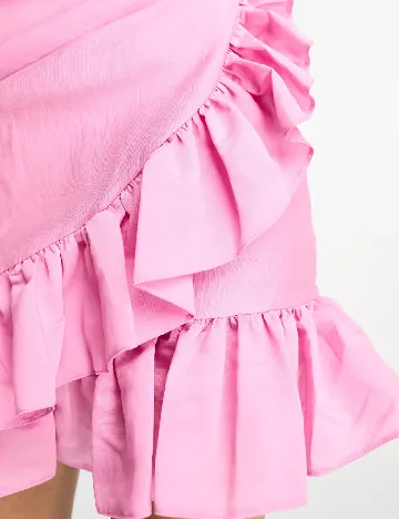 Rochie scurta ASOS, roz