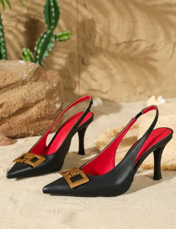 Pantofi SHEIN, negru Negru