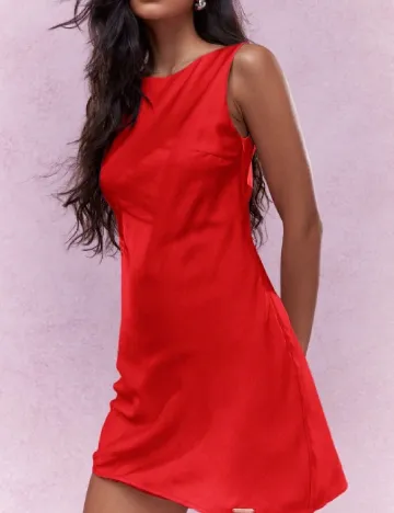 Rochie scurta Missguided, rosu