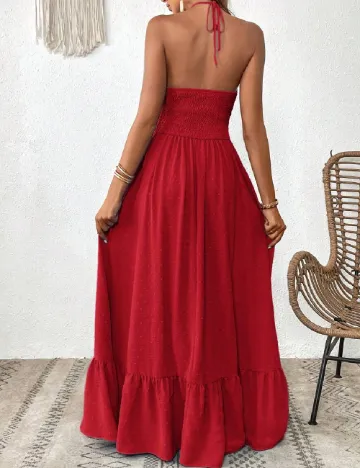 Rochie lunga SHEIN, rosu Rosu