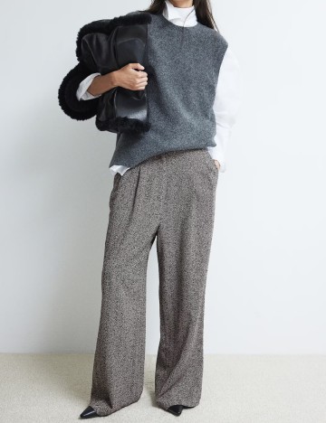 Pantaloni H&M, gri