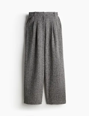 Pantaloni H&M, gri Gri