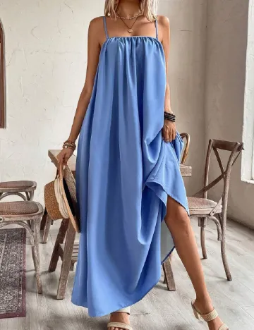 Rochie lunga SHEIN, albastru