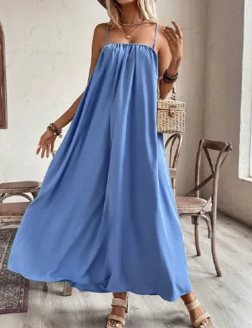 Rochie lunga SHEIN, albastru