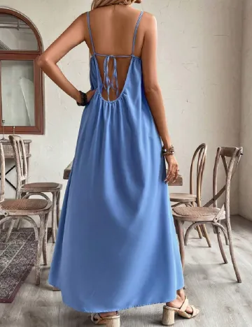Rochie lunga SHEIN, albastru