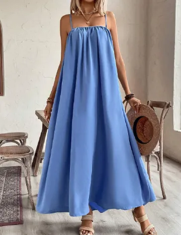 Rochie lunga SHEIN, albastru