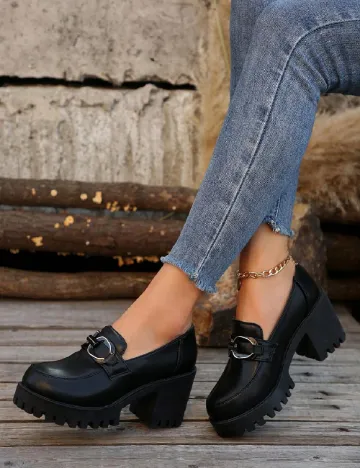 Pantofi SHEIN, negru Negru