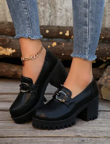 Pantofi SHEIN, negru Negru