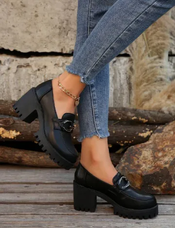 Pantofi SHEIN, negru Negru