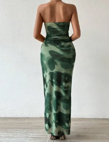 Rochie lunga SHEIN, verde