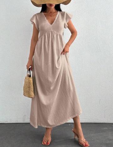 Rochie lunga SHEIN, roz pal