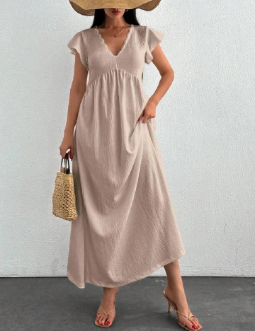 Rochie lunga SHEIN, roz pal