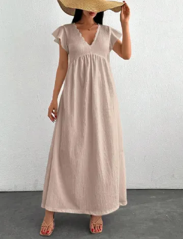 Rochie lunga SHEIN, roz pal