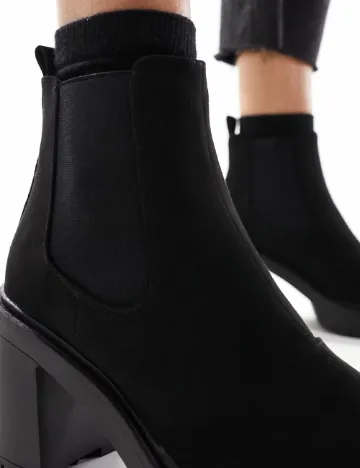Botine ASOS, negru