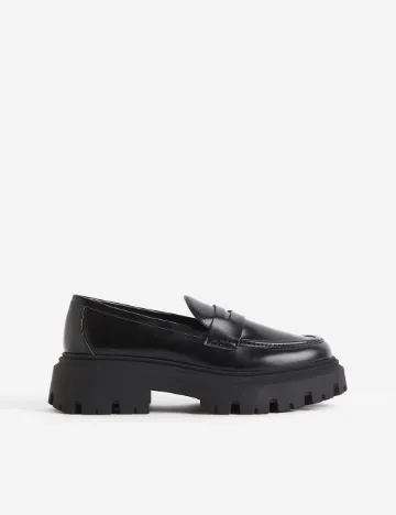 Mocasini H&M, negru Negru