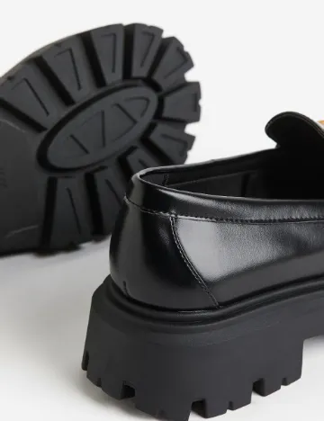 Mocasini H&M, negru Negru