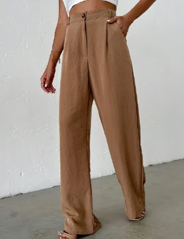 Pantaloni SHEIN, maro