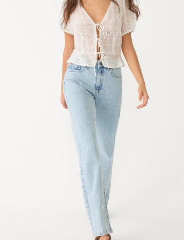 Blugi Stradivarius, bleu