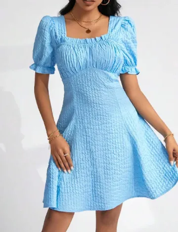 Rochie scurta SHEIN, albastru Albastru