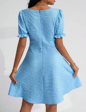 Rochie scurta SHEIN, albastru Albastru