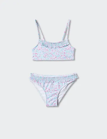 Costum de baie Mango Kids, bleu