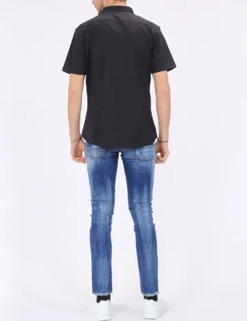 Camasa New look, negru Negru