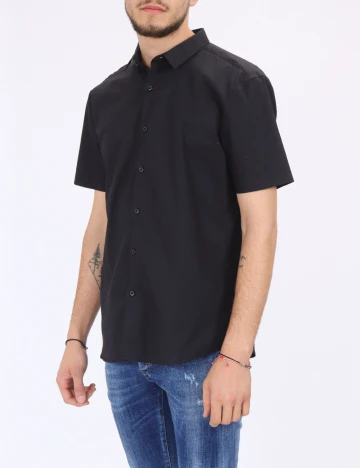 Camasa New look, negru Negru
