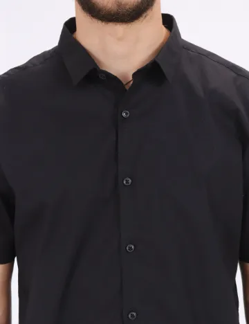 Camasa New look, negru Negru