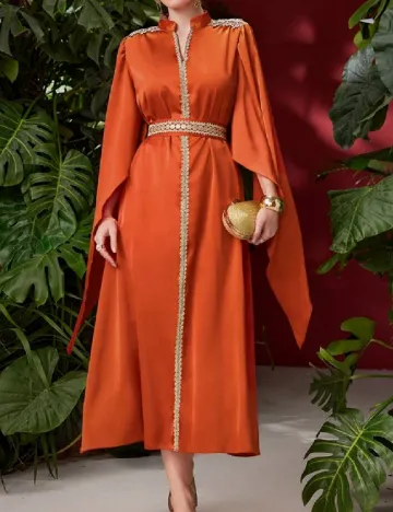Rochie medie SHEIN, portocaliu Portocaliu