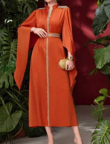 Rochie medie SHEIN, portocaliu Portocaliu