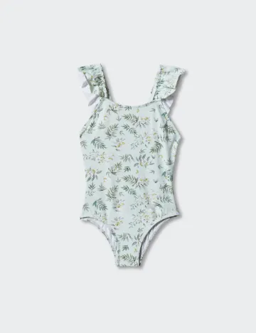 Costum de baie Mango Kids, verde