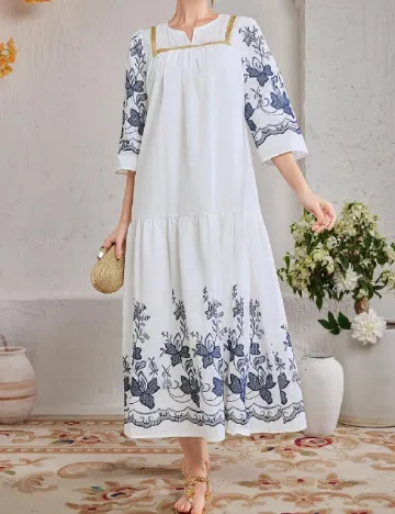 Rochie medie SHEIN, alb