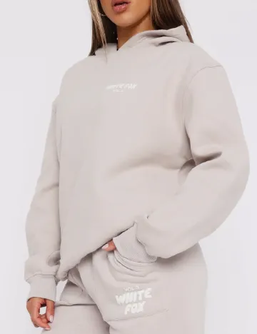 Hanorac Oversize White Fox, bej
