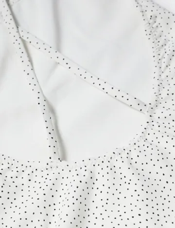 Costum de baie Mango Kids, alb