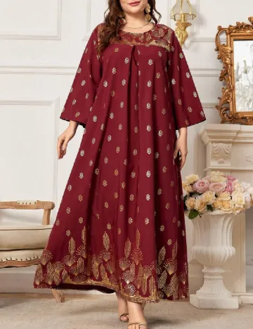 Rochie lunga SHEIN CURVE, visiniu Rosu