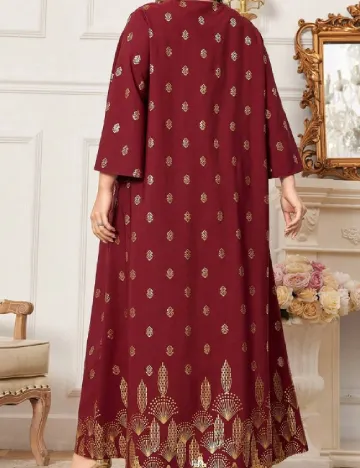 Rochie lunga SHEIN CURVE, visiniu Rosu