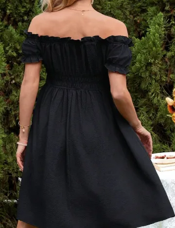 Rochie scurta SHEIN Maternity, negru
