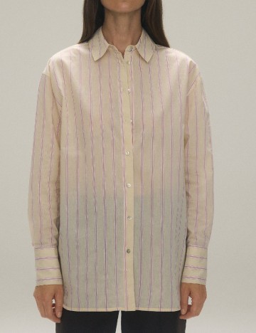 Camasa Oversize Reserved, galben