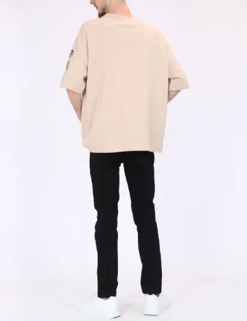 Tricou Reserved, crem