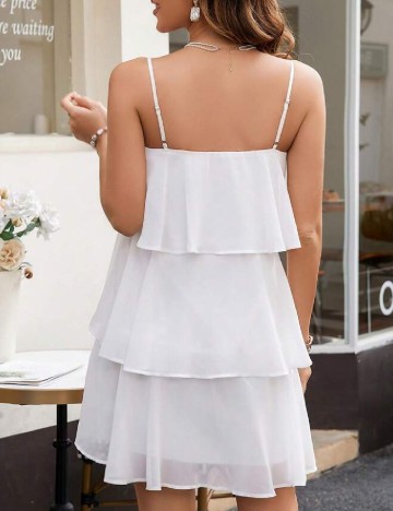 Rochie scurta SHEIN, alb