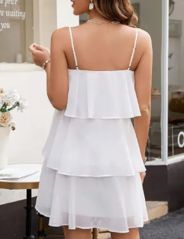 Rochie scurta SHEIN, alb